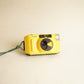 Canon Snappy-S Film Camera | 35mm Point & Shoot | Tested & Working | Yellow