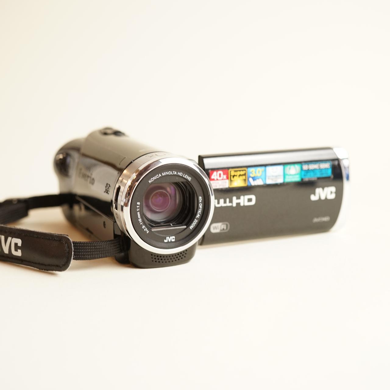 JVC Everio GZ-EX210BU Digital Camcorder | HD Video | Tested & Working | Black