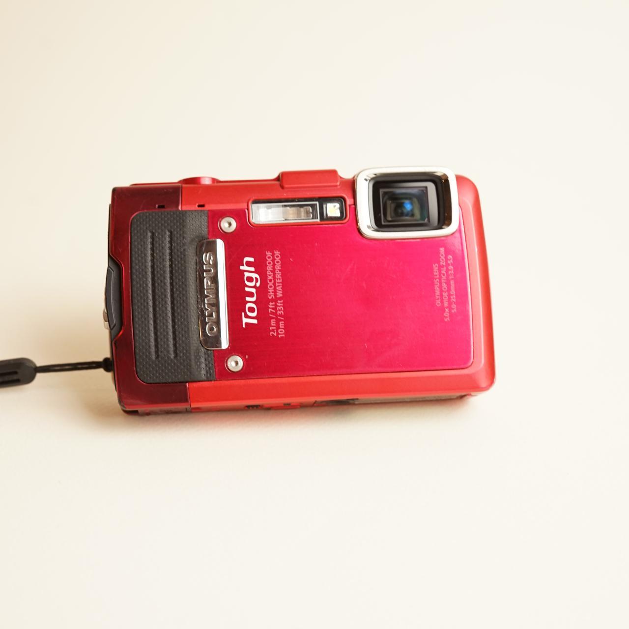 Olympus Tough TG-830 Digital Camera | 16MP | Tested & Working | Red