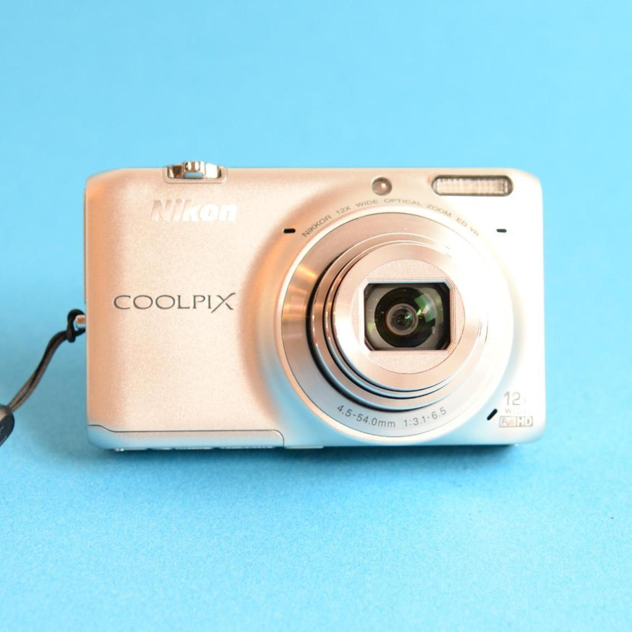 Nikon Coolpix S6500 Digital Camera | 16MP | Tested & Working | Silver