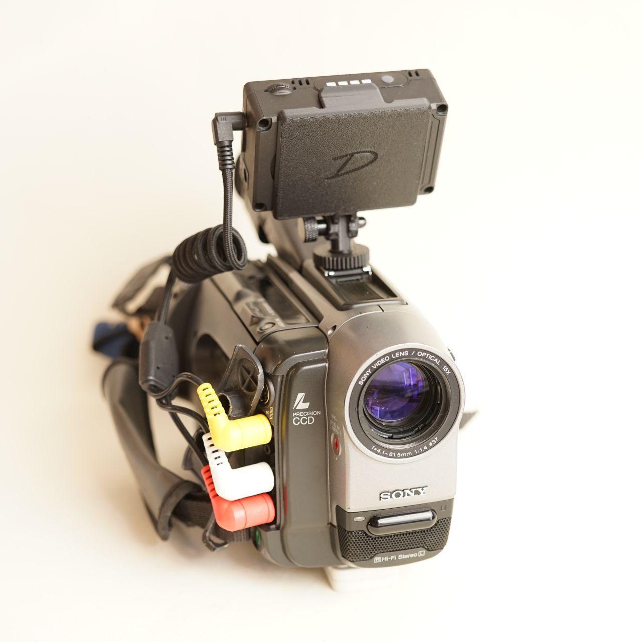 Sony Handycam CCD-TRV72 Hi8 Camcorder with Tapeless Setup | Tested & Working | Silver