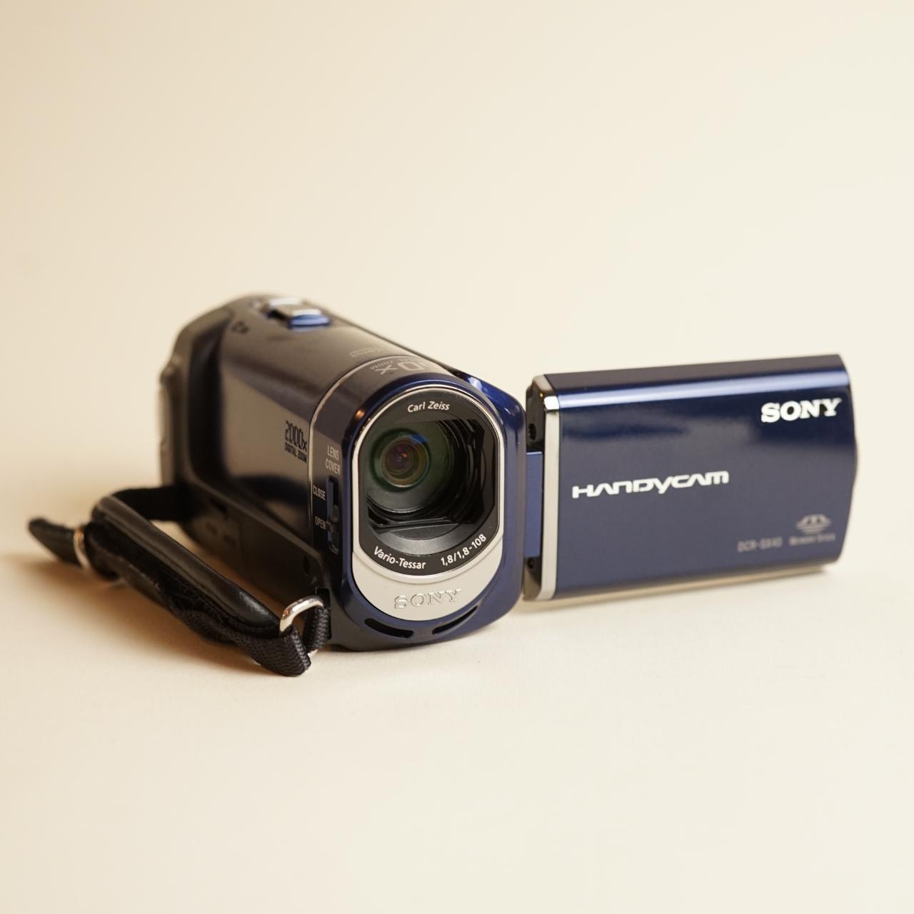 Sony Handycam DCR-SX40 Digital Camcorder | SD Video | Tested & Working | Blue
