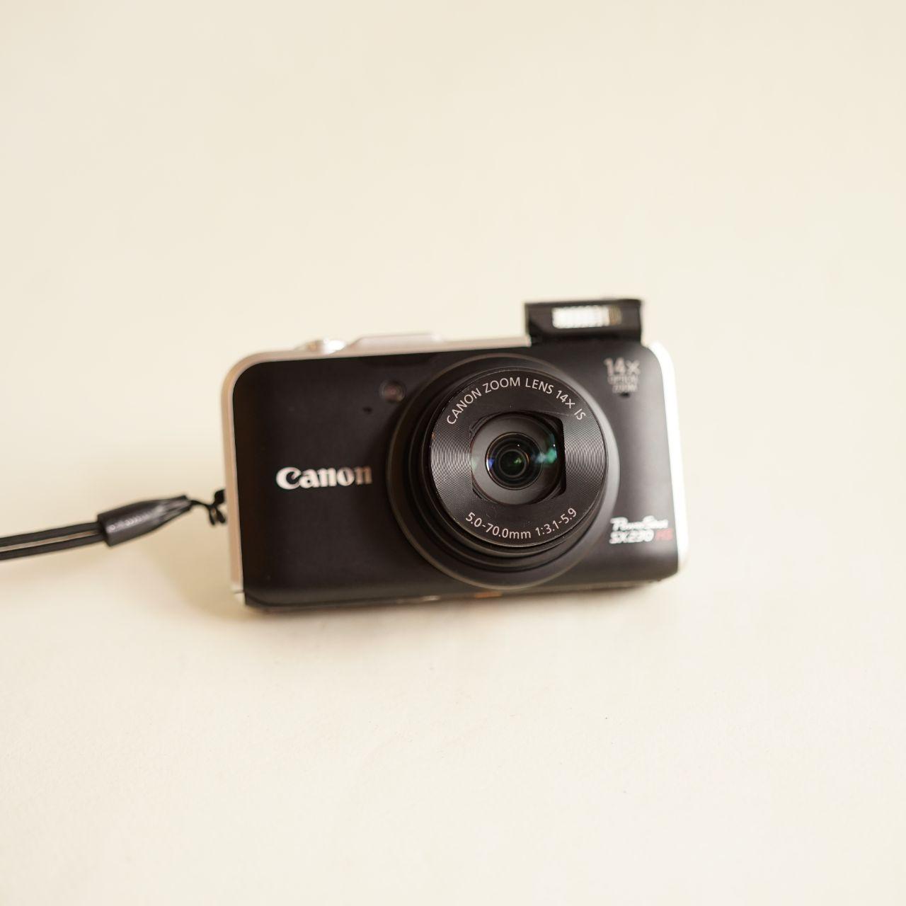 Canon PowerShot SX230 HS Digital Camera | 12.1MP | Tested & Working | Black