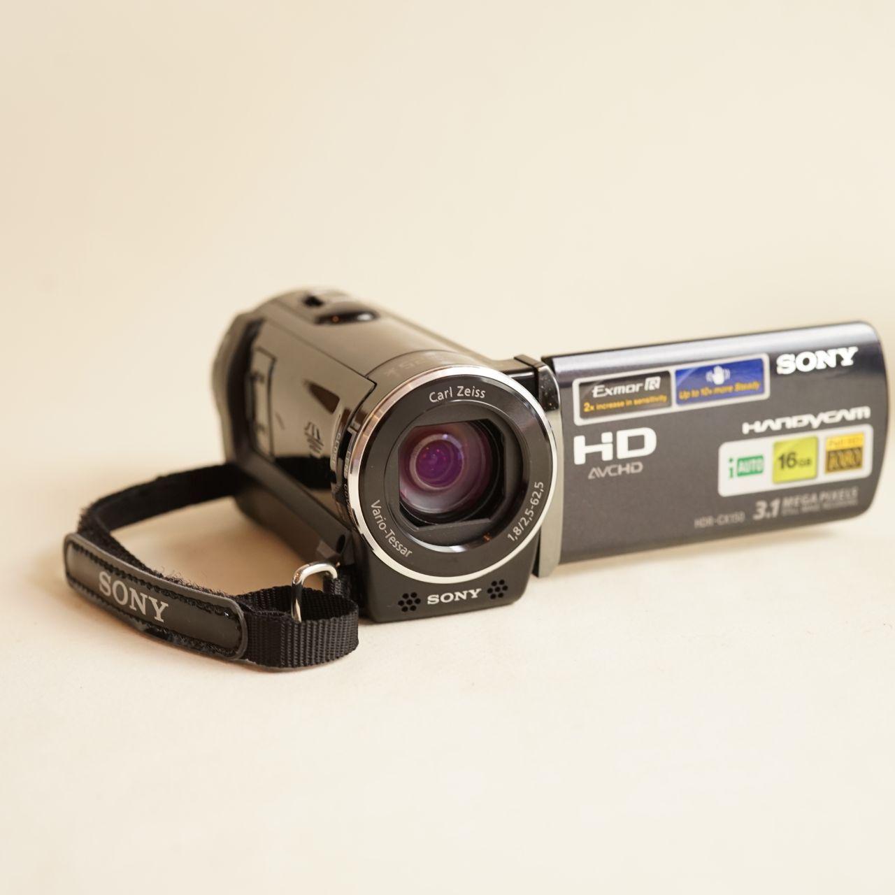 Sony Handycam HDR-CX150 Camcorder | Tested & Working | Grey