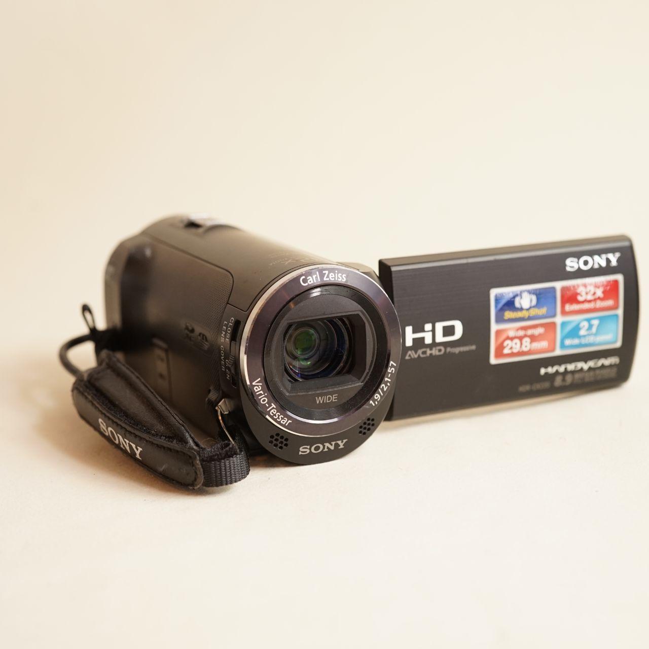 Sony Handycam HDR-CX220 Camcorder | Tested & Working | Black