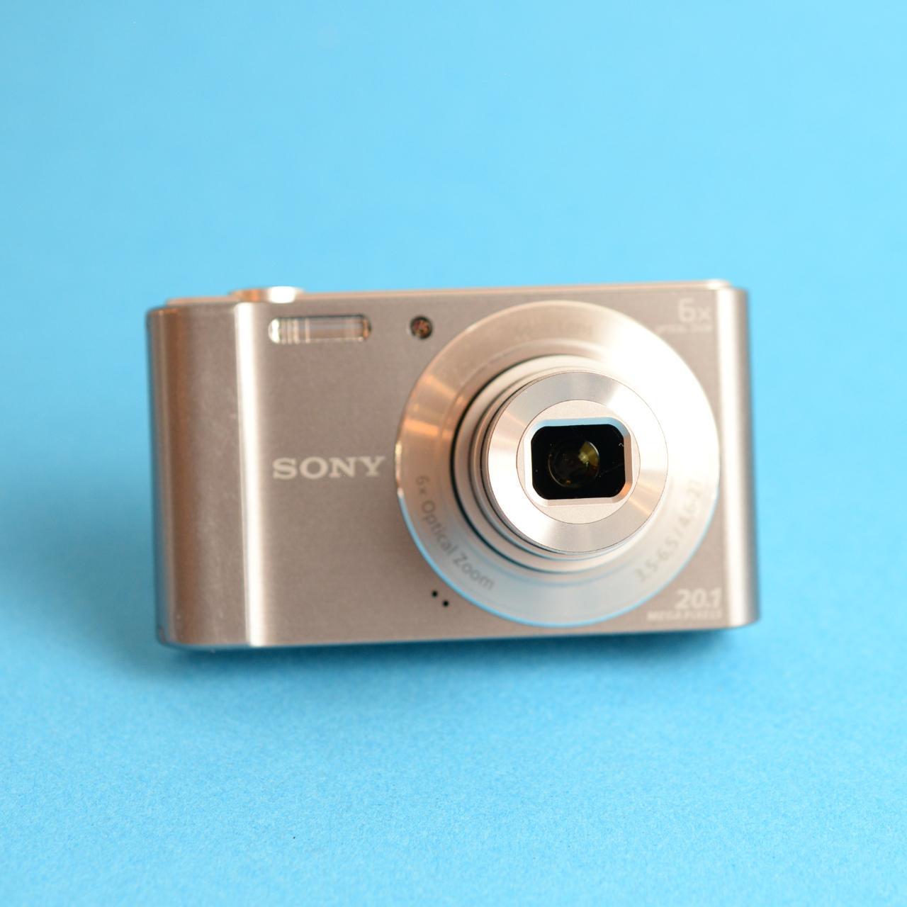 Sony Cyber-shot DSC-W810 Digital Camera | 20.1MP | Tested & Working | Silver