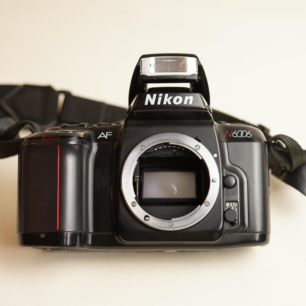 Nikon N6006 35mm SLR Film Camera | Tested & Working | Black