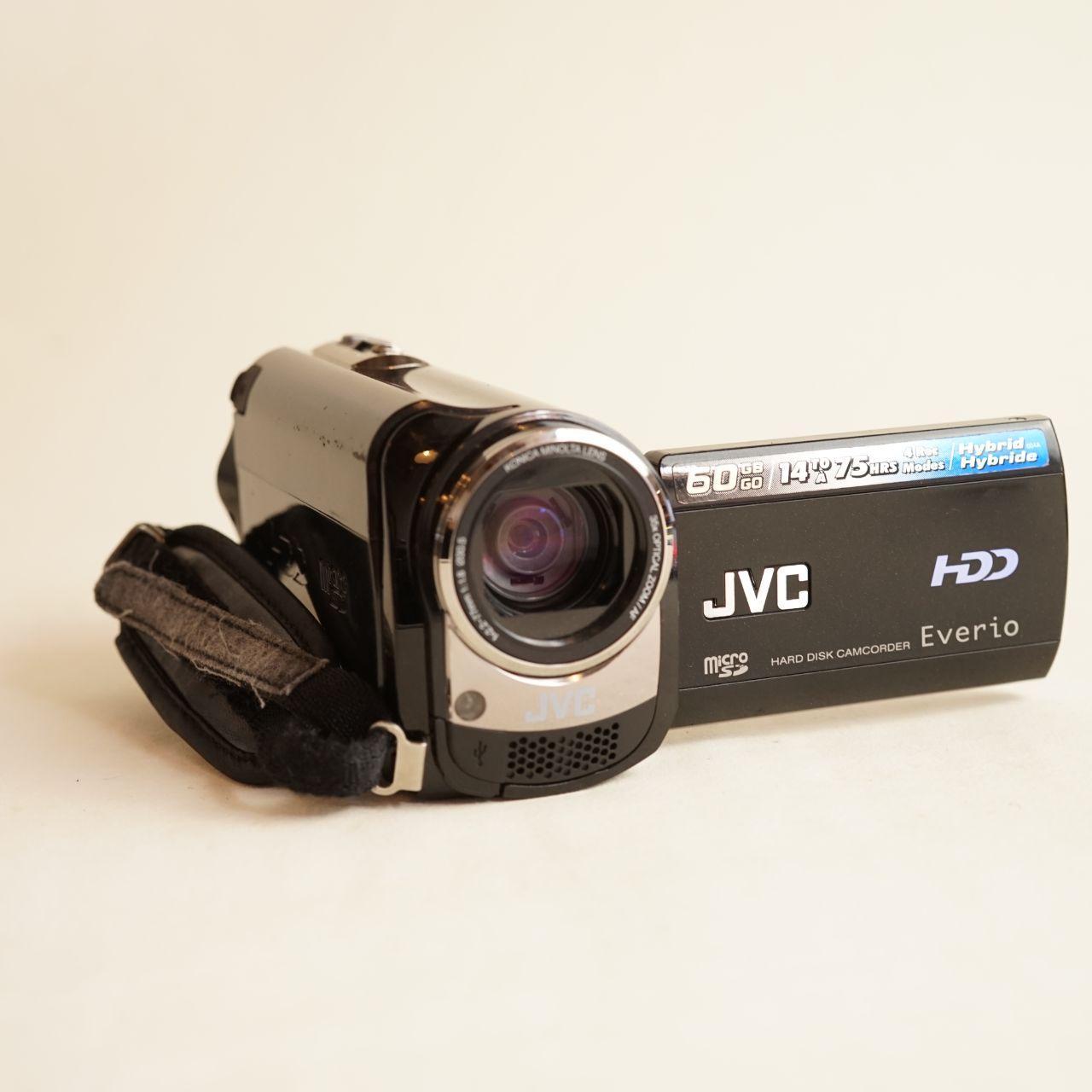 JVC Everio GZ-MG360BU Digital Camcorder | Tested & Working | Black
