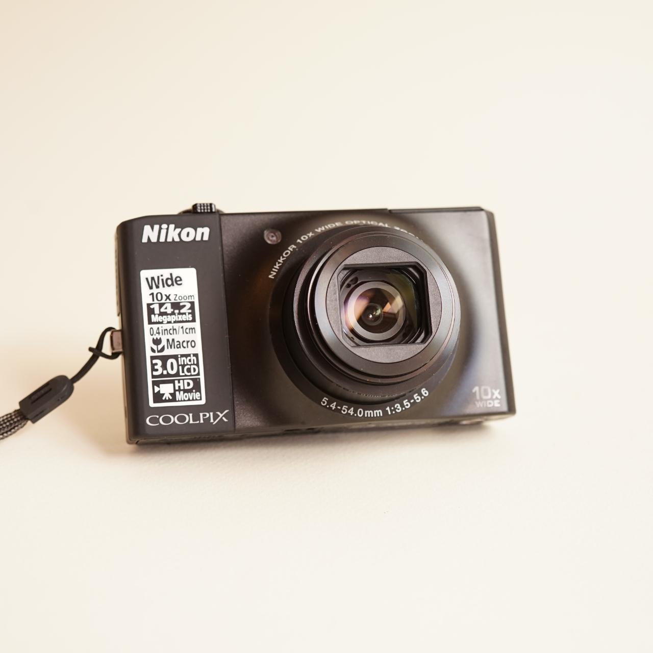 Nikon Coolpix S8000 Digital Camera | 14MP | Tested & Working | Black