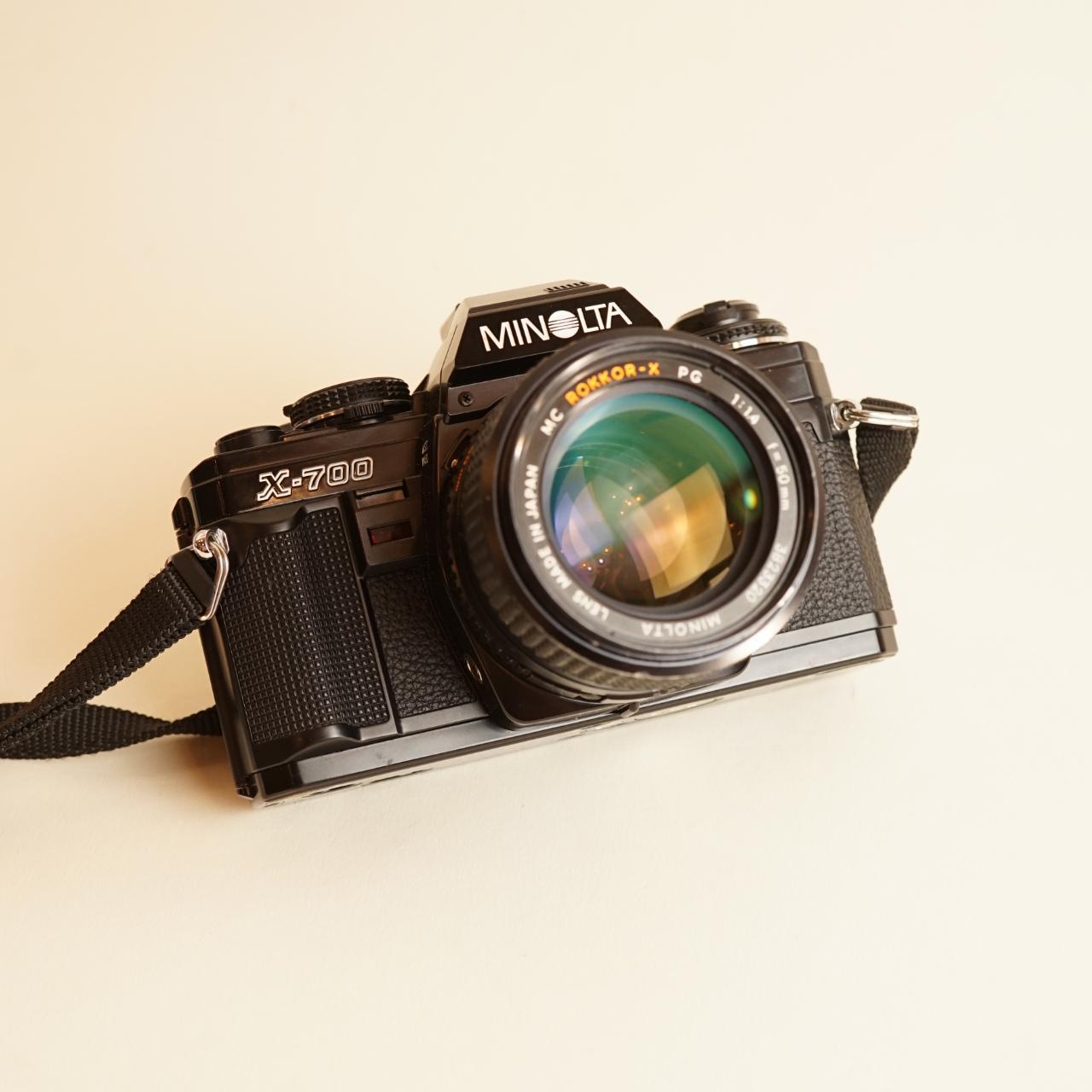 Minolta X-700 Film Camera | 35mm SLR | Fully Serviced CLA'd | Tested & Working | Black