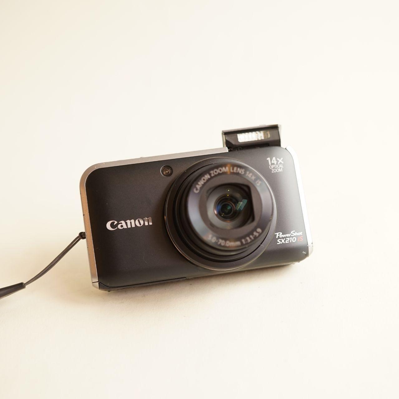 Canon PowerShot SX210 IS Digital Camera | 14.1MP | READ DESCRIPTION | Black