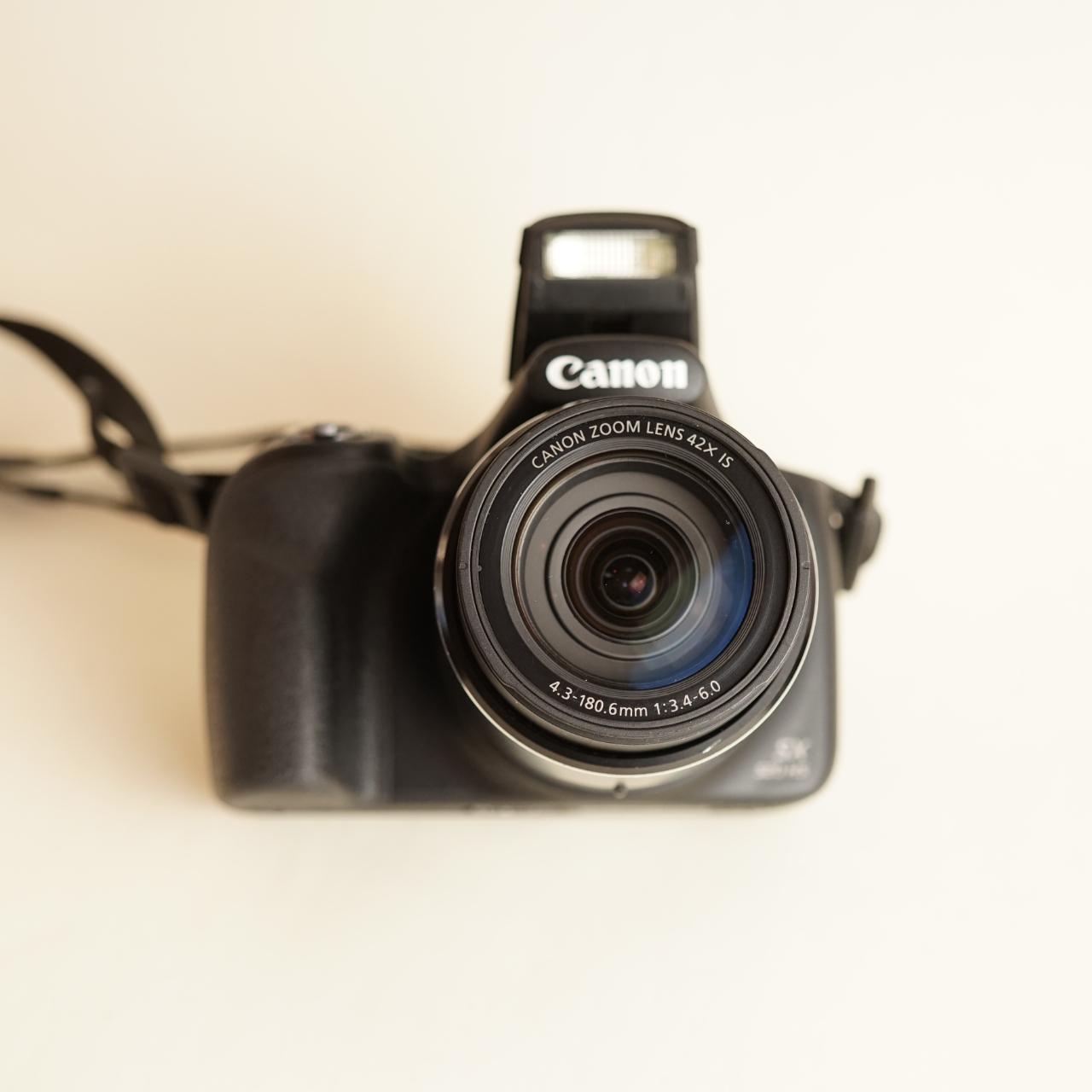 Canon PowerShot SX520 HS Digital Camera | 16MP | Tested & Working w/Warranty | Black