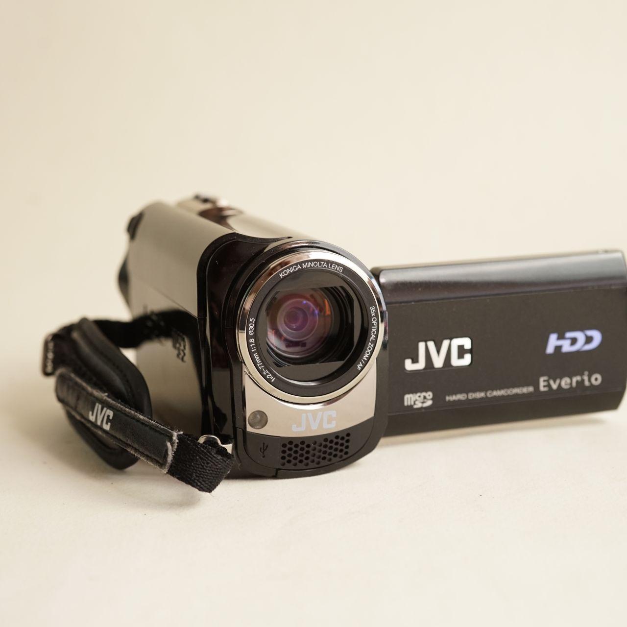 JVC Everio GZ-MG360BU Camcorder | 60GB HDD | Tested & Working | Black