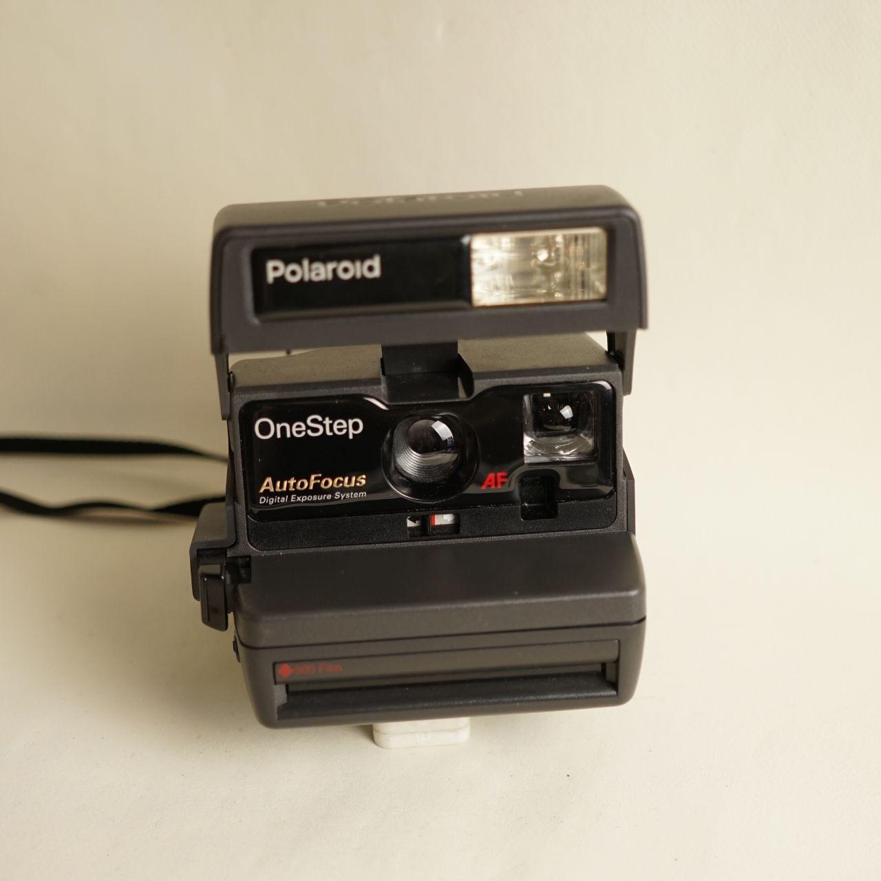Polaroid OneStep AutoFocus Instant Film Camera | Tested & Working | Black