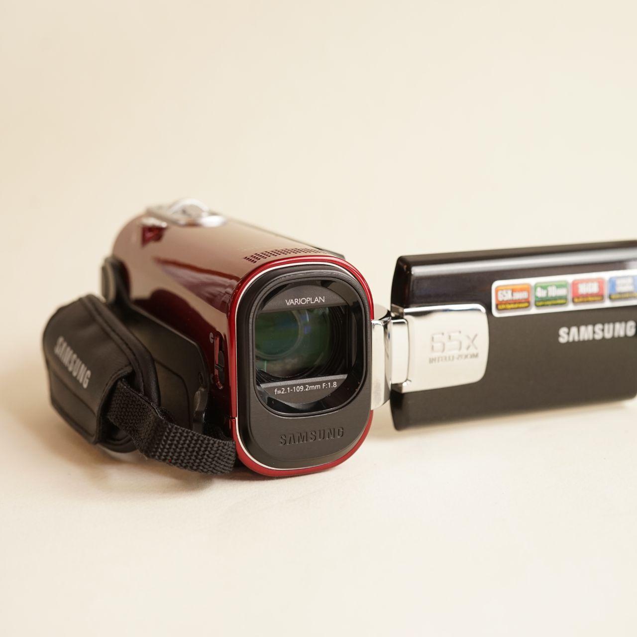 Samsung SMX-F44RN Camcorder | SD Flash Memory | Tested & Working | Red
