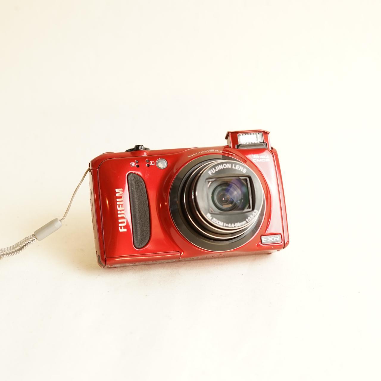 Fujifilm FinePix F660EXR Digital Camera | 16.0MP | Tested & Working | Red