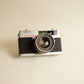 Petri 7S Film Camera | 35mm Rangefinder | Tested & Working | Silver & Black