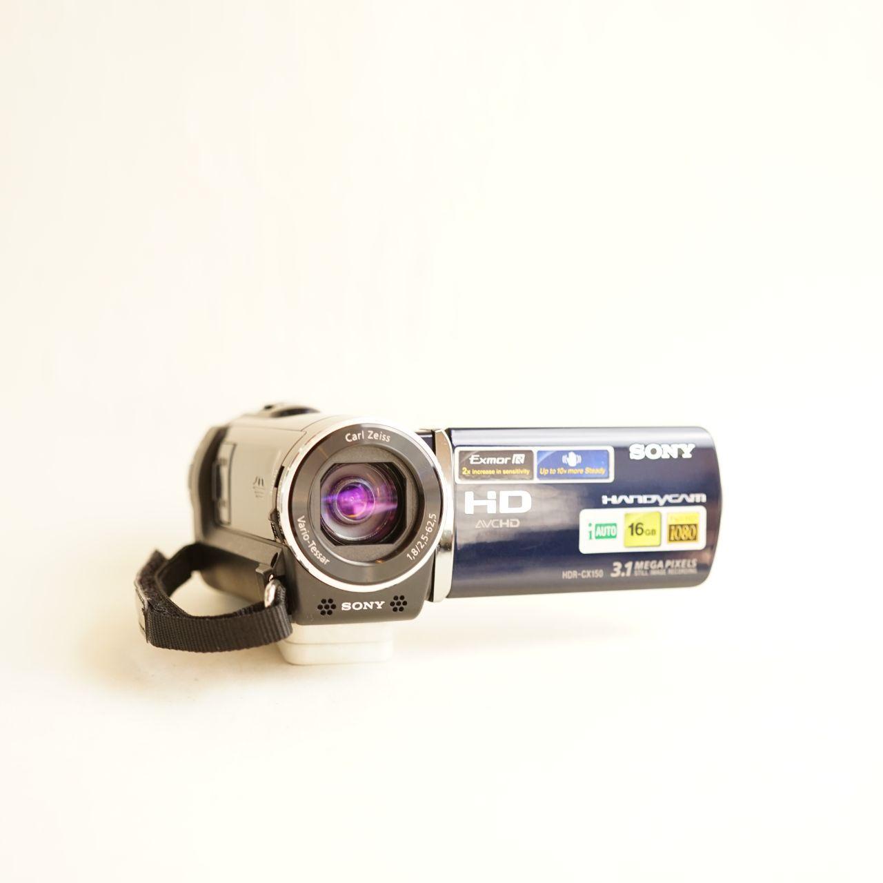 Sony Handycam HDR-CX150 Digital Camcorder | Tested & Working | Blue