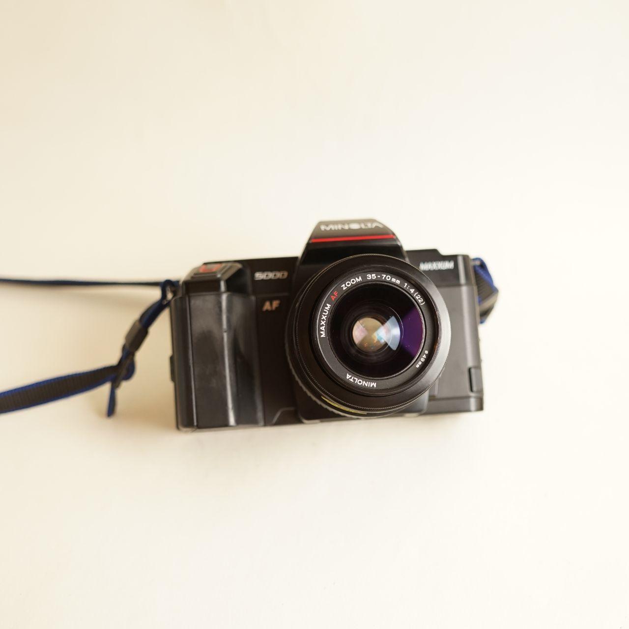 Minolta Maxxum 5000 Film Camera | 35mm SLR | Tested & Working | Black