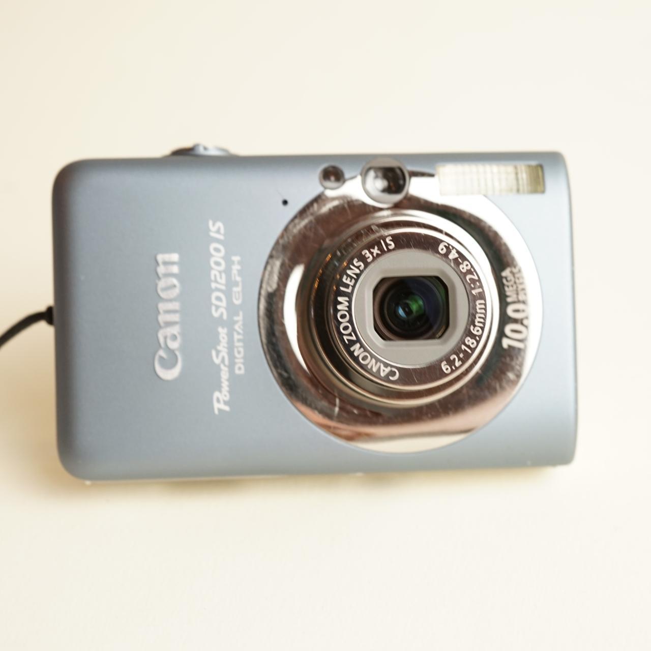 Canon PowerShot SD1200 IS Digital Camera | 10.0MP | Tested & Working w/Warranty | Grey