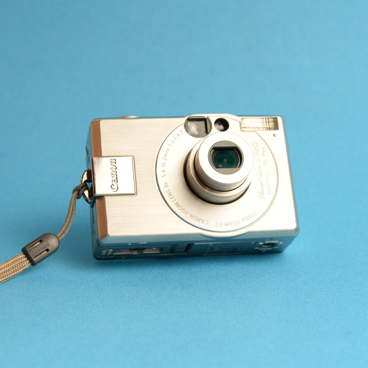 Canon PowerShot S330 Digital Camera | 2.0MP | Tested & Working | Silver