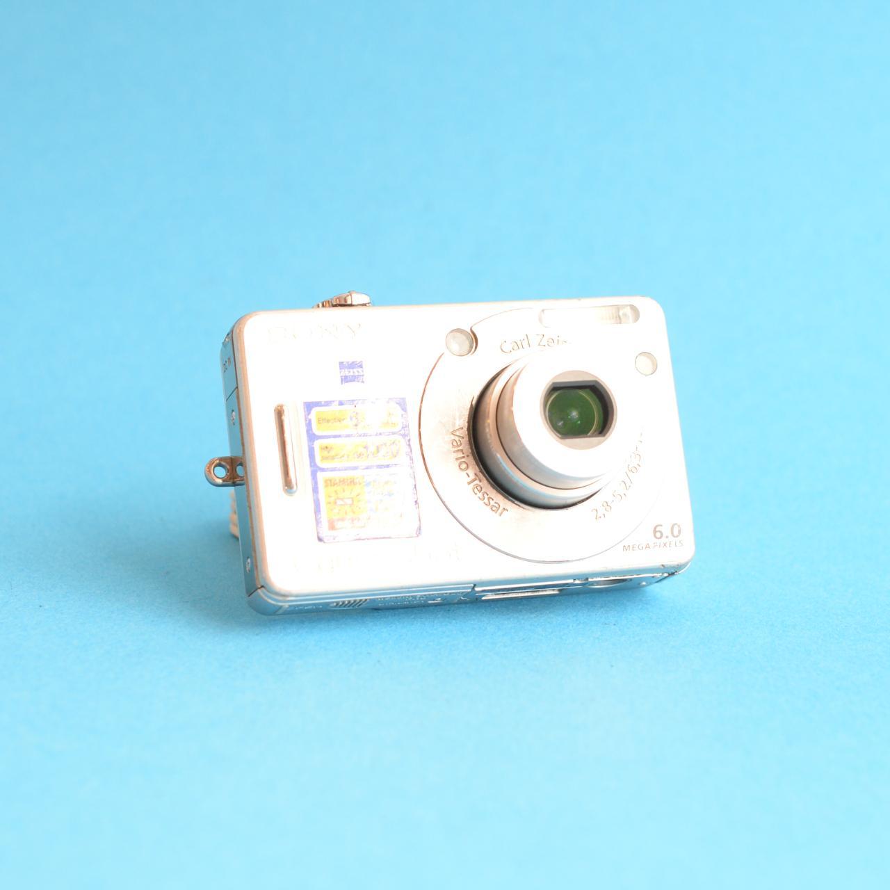 Sony CyberShot DSC-W50 Digital Camera | 6MP | Tested & Working | Silver