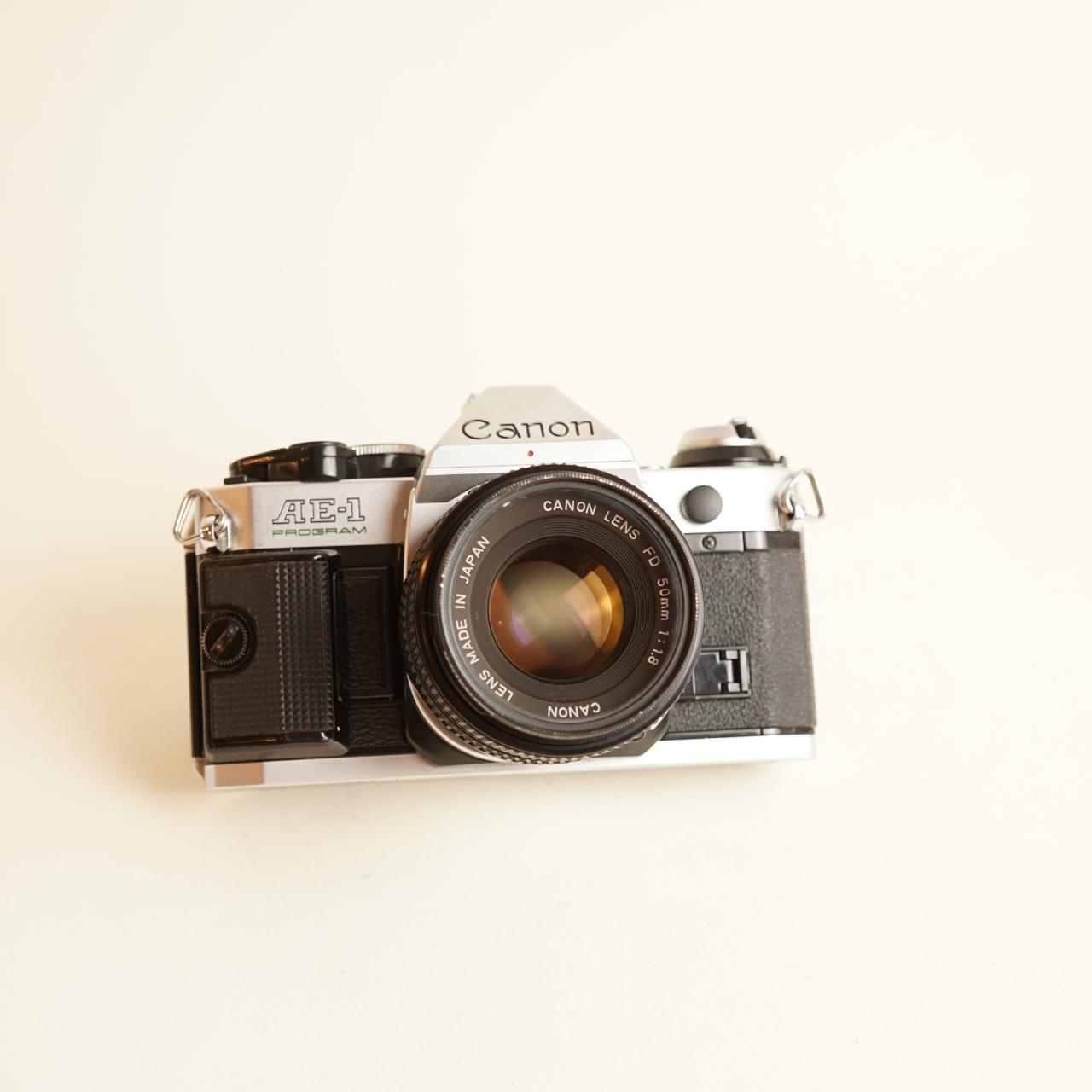 Canon AE-1 Film Camera | 35mm SLR | Tested & Working | Black & Silver
