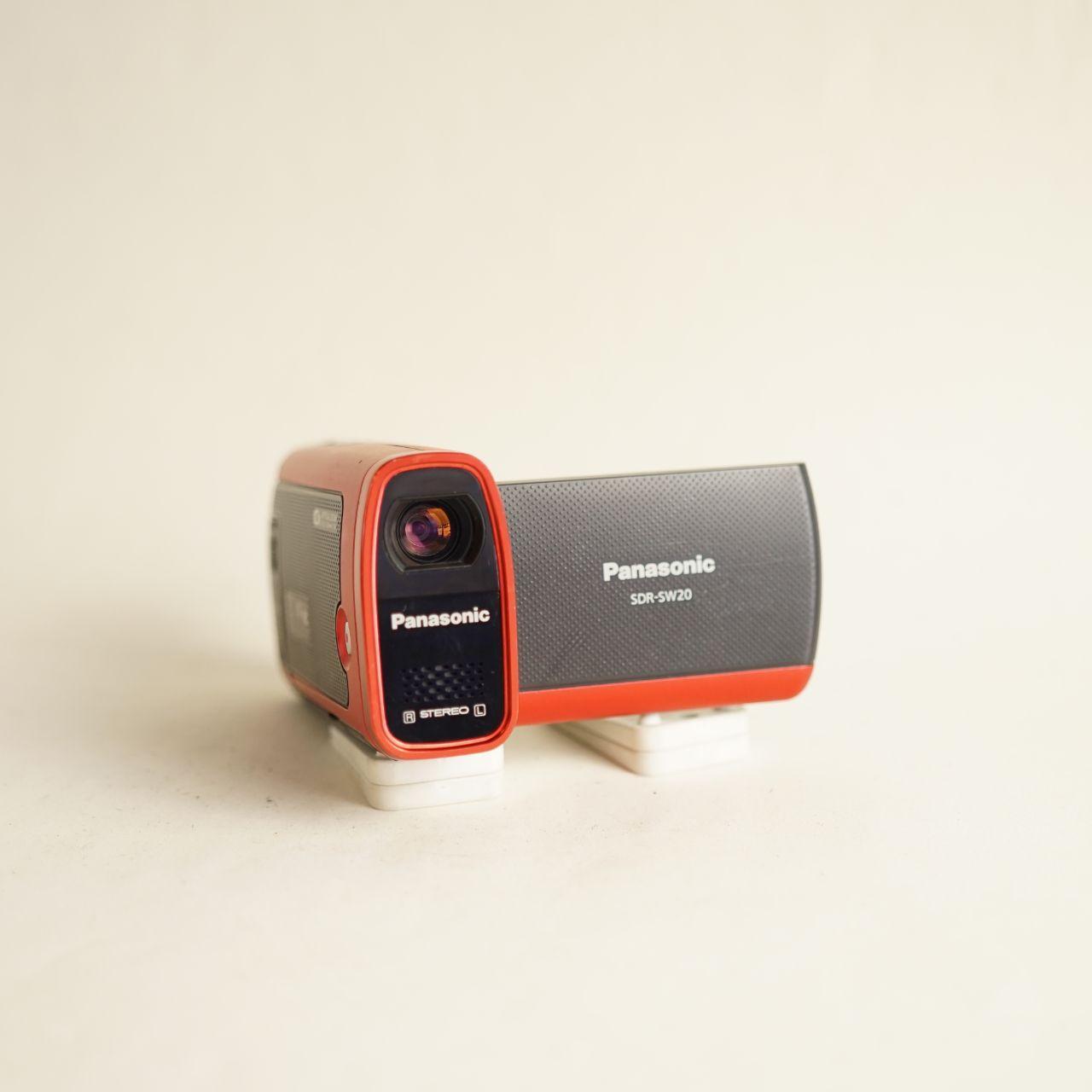 Panasonic SDR-SW20 Digital Camcorder | Tested & Working | Red