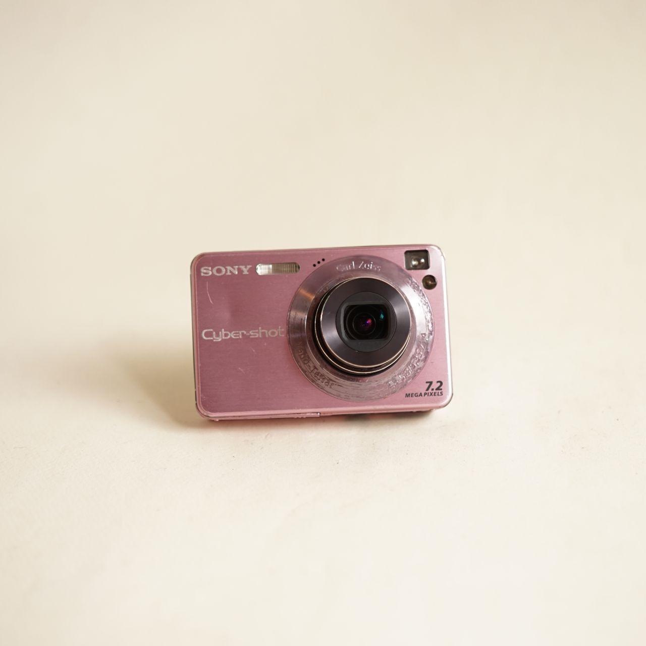 Sony Cyber-shot DSC-W120 Digital Camera | 7.2MP | Tested & Working | Pink