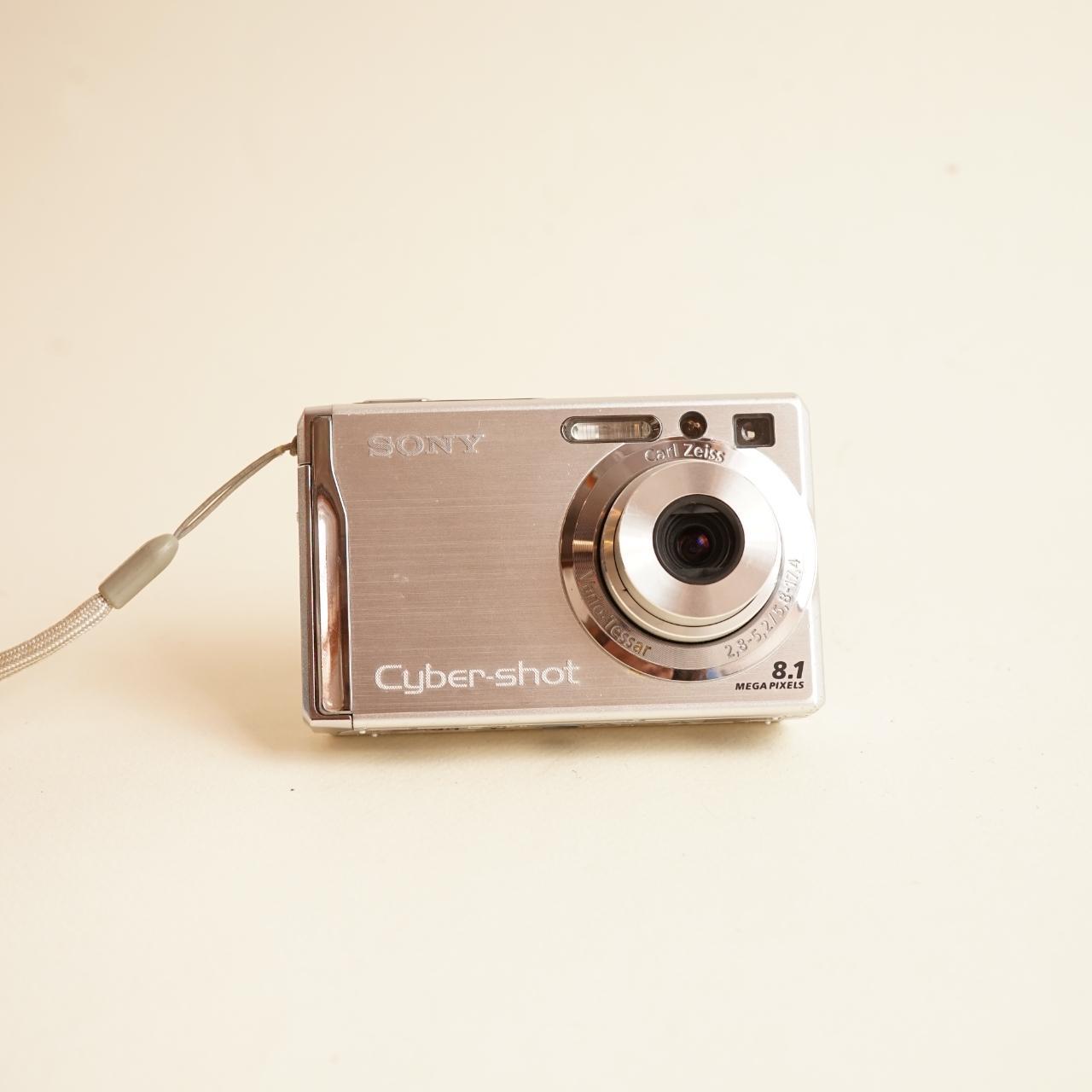 Sony CyberShot DSC-W90 Digital Camera | 8.1MP | Tested & Working | Silver