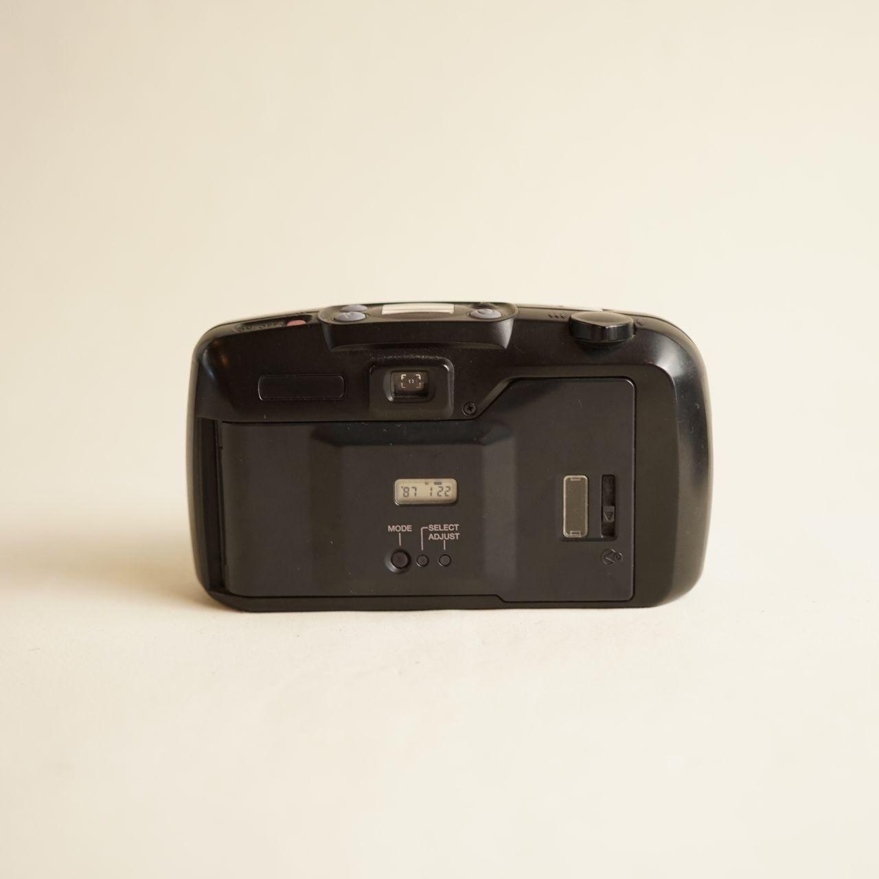 Pentax IQZoom EZY Film Camera | 35mm Point & Shoot | Tested & Working | Black