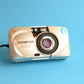 Olympus Infinity Stylus Zoom 140 DLX Film Camera | 35mm Point & Shoot | Read Description | Silver