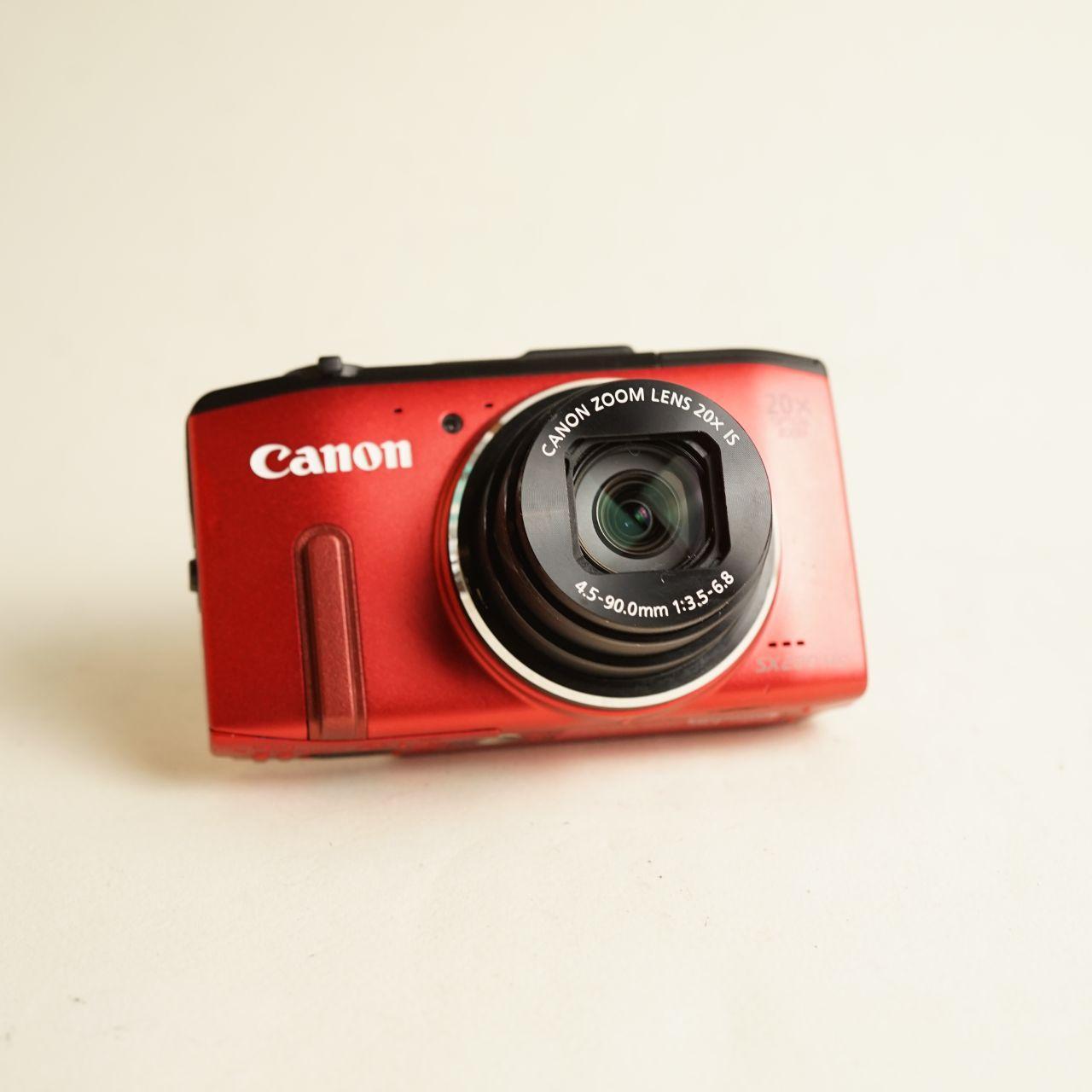 Canon PowerShot SX280 HS Digital Camera | 12.1MP | Tested & Working | Red
