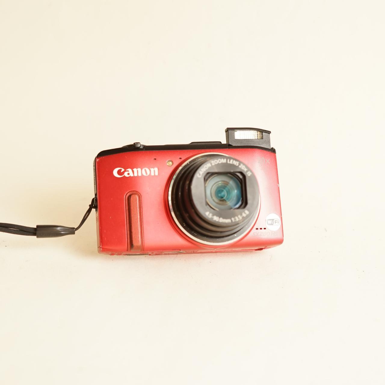 Canon PowerShot SX280 HS Digital Camera | 12.1MP | Read Description | Red