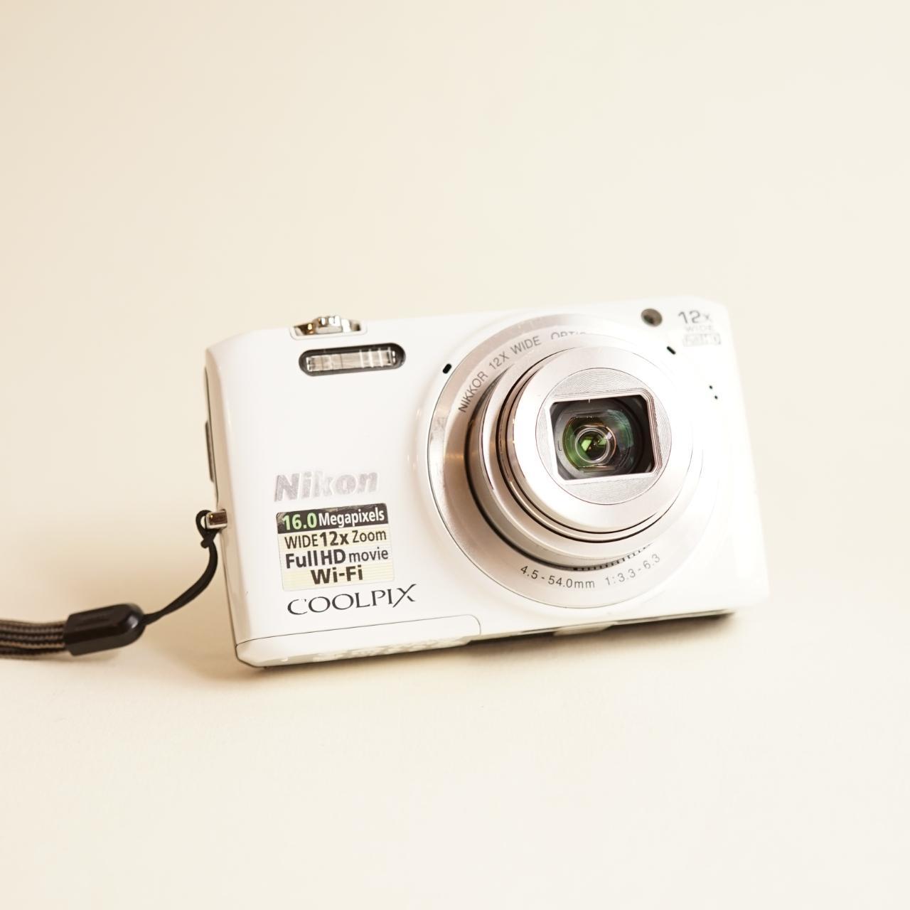 Nikon Coolpix S6800 Digital Camera | 16MP | Testing & Working | White
