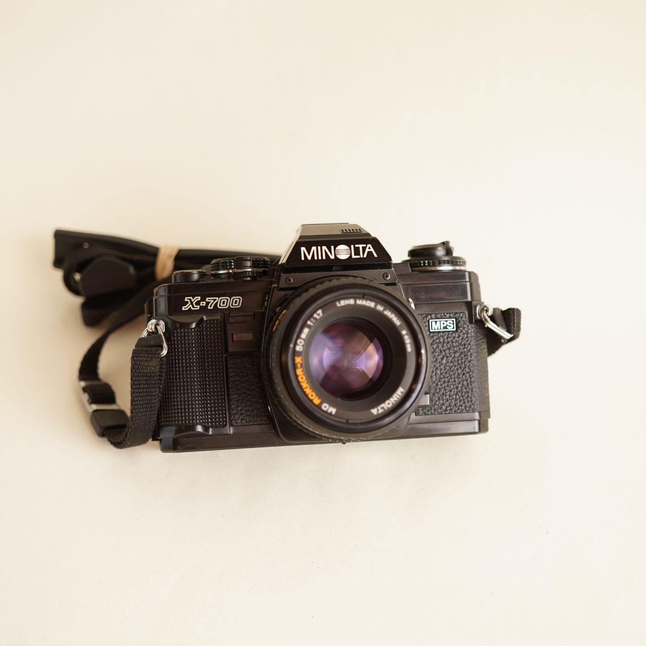 Minolta X-700  35mm SLR Film Camera | Tested & Working | Black