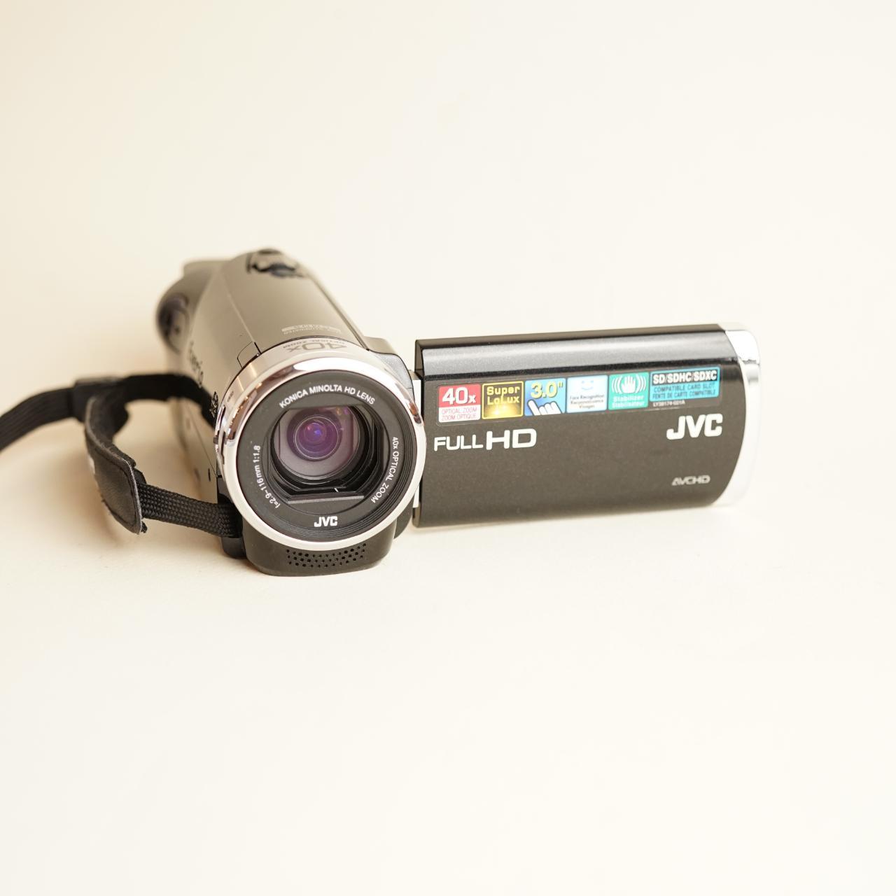 JVC Everio GZ-E200 Digital Camcorder | Tested & Working | Black