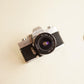 Minolta SRT 101 | 35mm SLR Film Camera | FULLY CLA’d (READ) | Silver & Black
