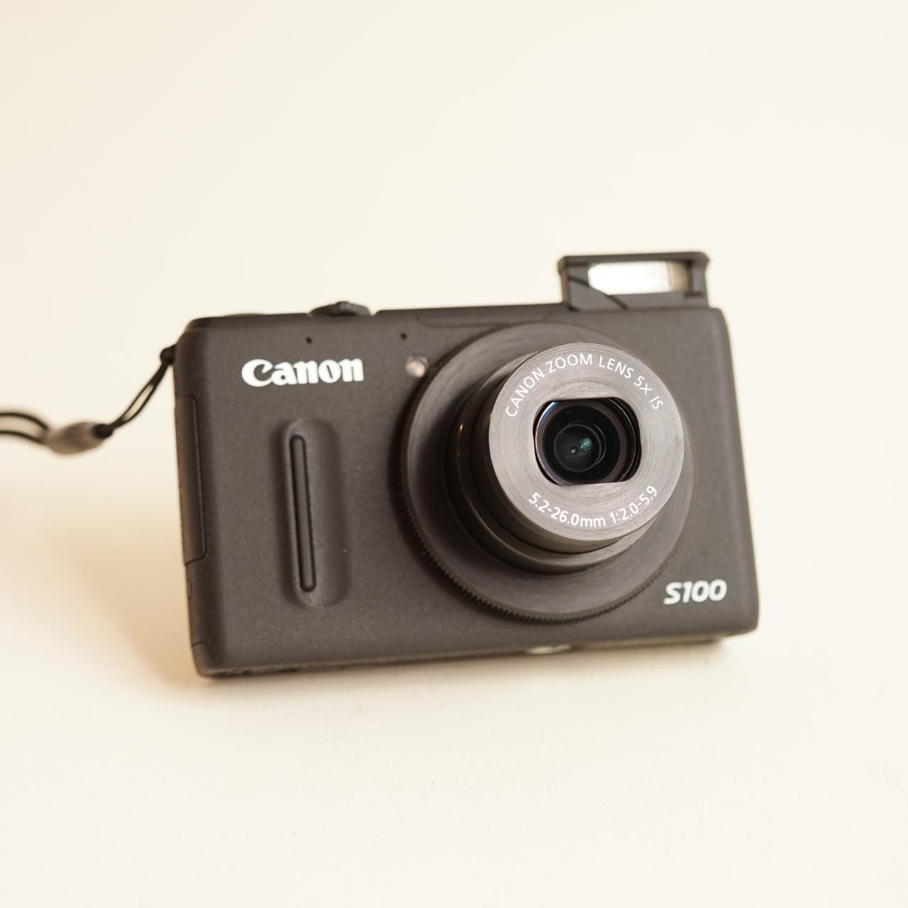Canon PowerShot S100 Digital Camera | 12.1MP | Tested & Working | Black