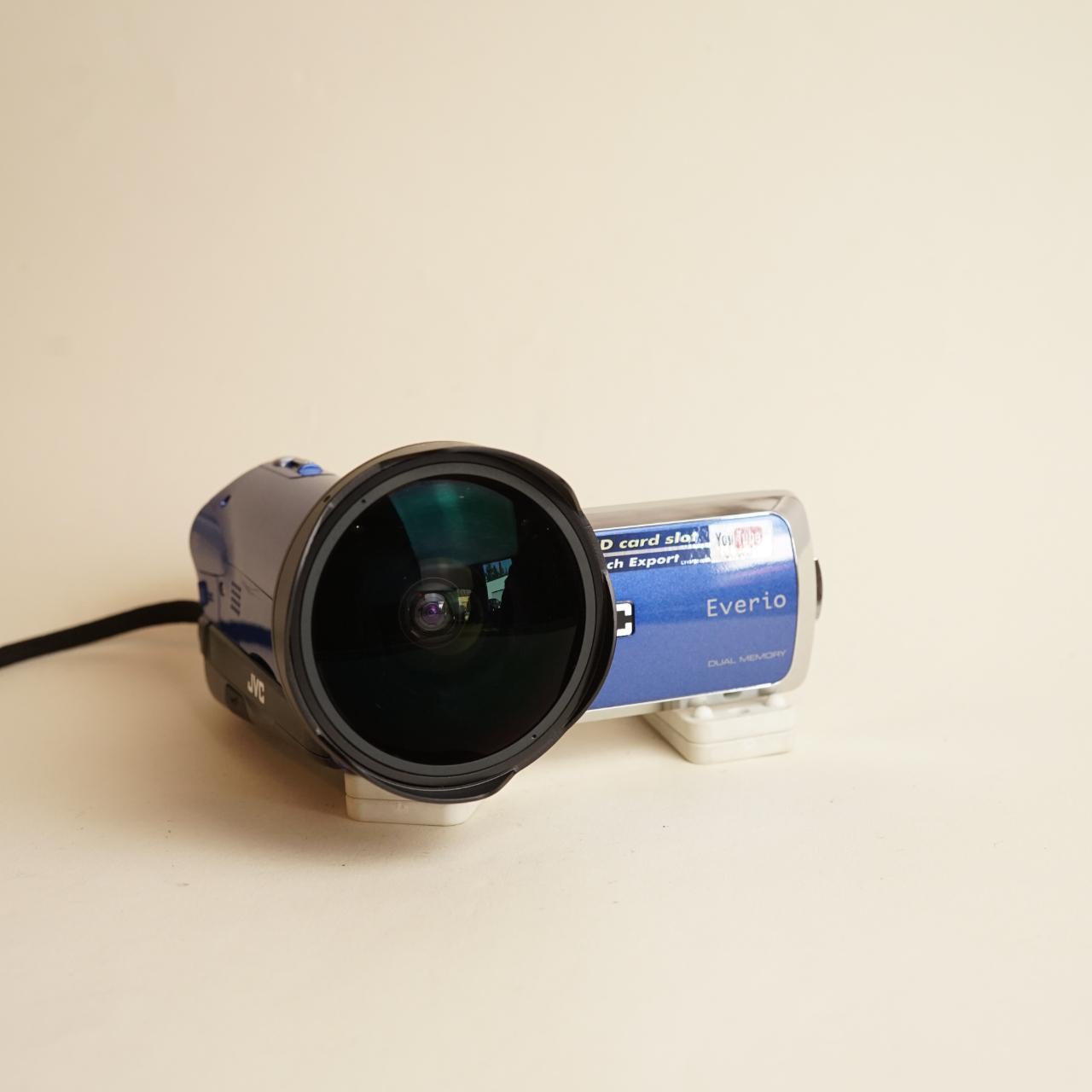 JVC Everio GZ-MS120AU Camcorder | SD Video | Tested & Working | Blue