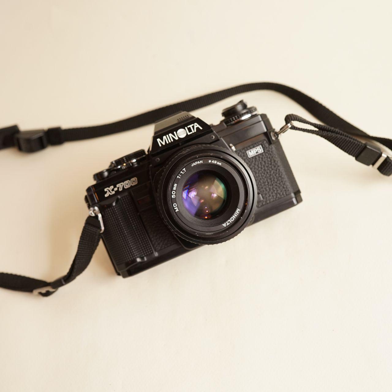Minolta X-700 35mm SLR Film Camera | FULL CLA | Black