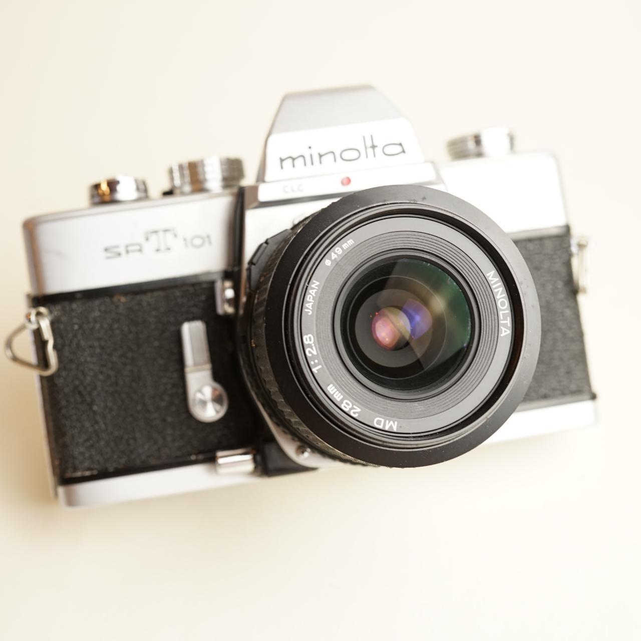 Minolta SRT101 | 35mm SLR Film Camera | Silver