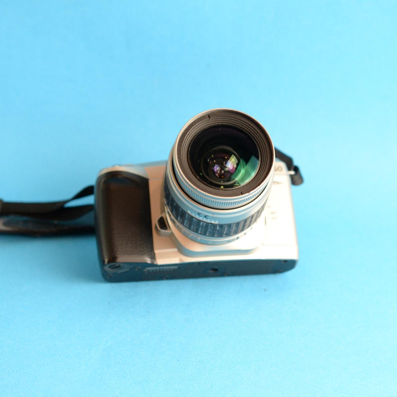 Pentax ZX-60 Film Camera with Pentax 28–90mm Lens | 35mm SLR | Tested & Working | Silver & Black