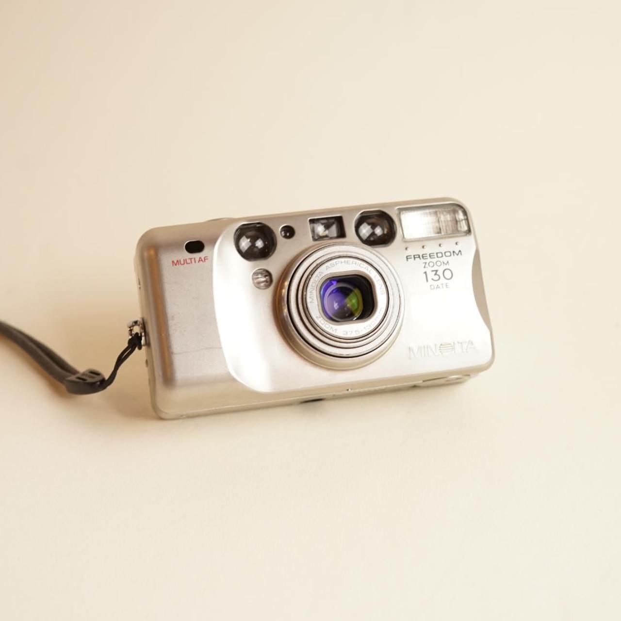 Minolta Freedom Zoom 130 35mm Point & Shoot Film Camera | Tested & Working