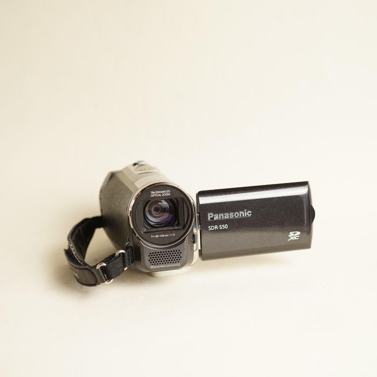 Panasonic SDR-S50 Digital Camcorder | Tested & Working | Grey