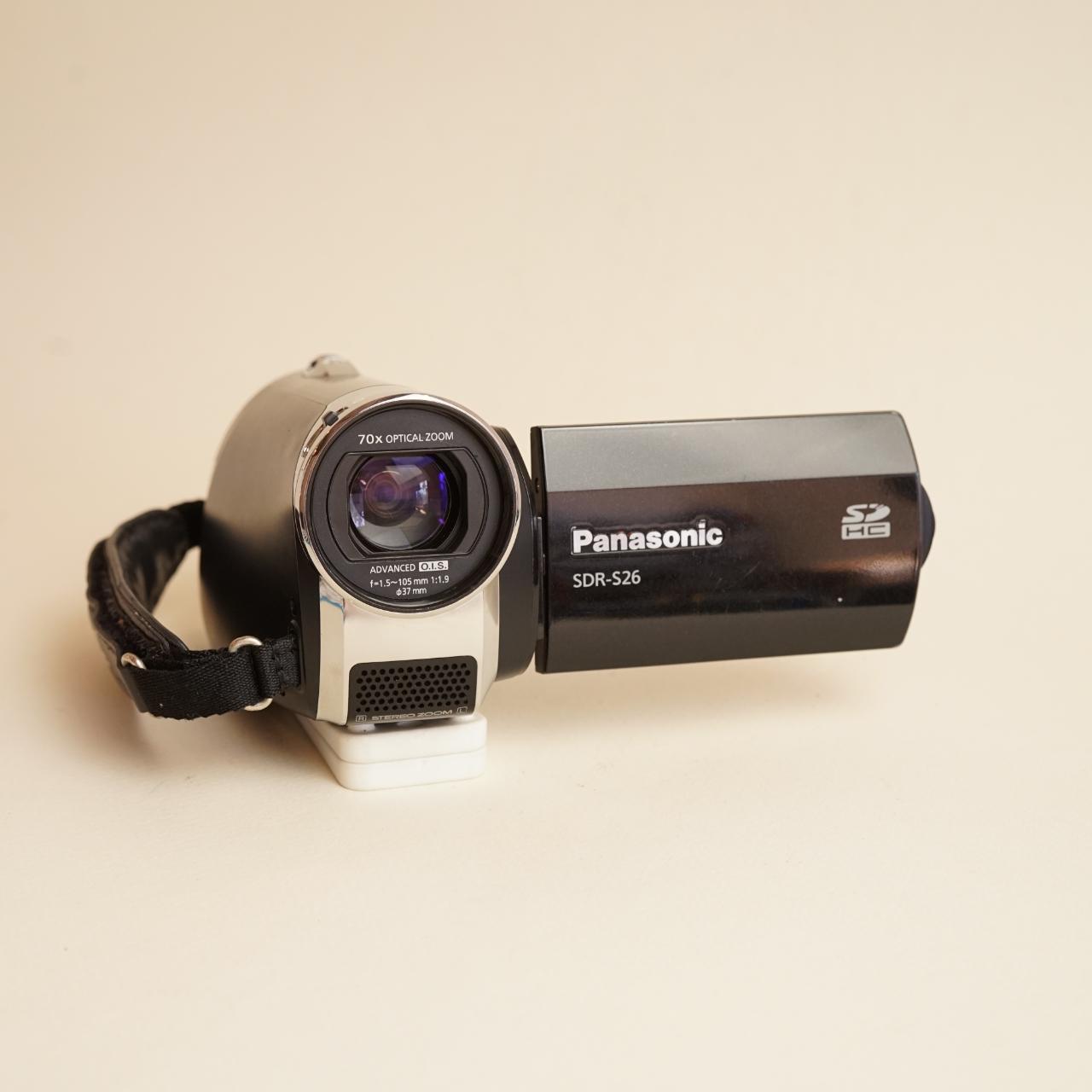 Panasonic SDR-S26 Camcorder | SD Video | Tested & Working | Black