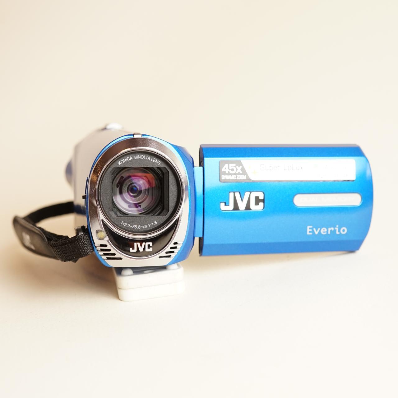 JVC Everio GZ-MS230AU Digital Camcorder | Tested & Working | Blue