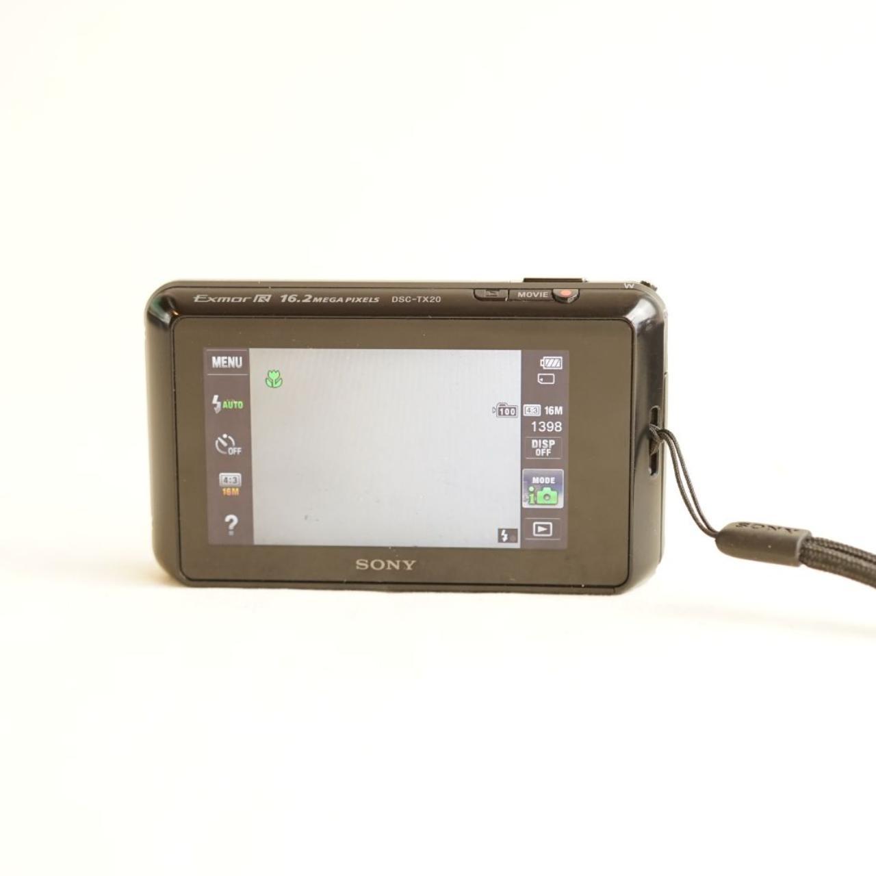 Sony Cyber-shot DSC-TX20 Digital Camera | 16.2MP | Tested & Working | Grey