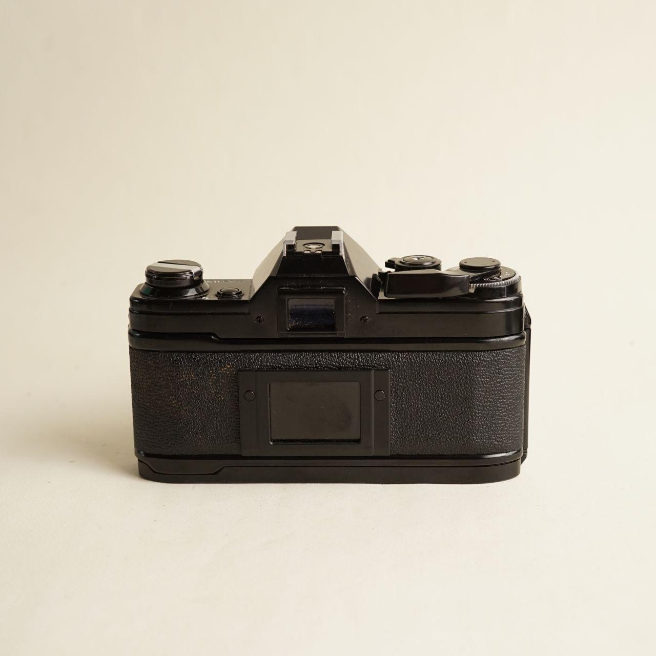 Canon AE-1 35mm SLR Film Camera with 50mm f/1.8 Lens | Tested & Working | Black