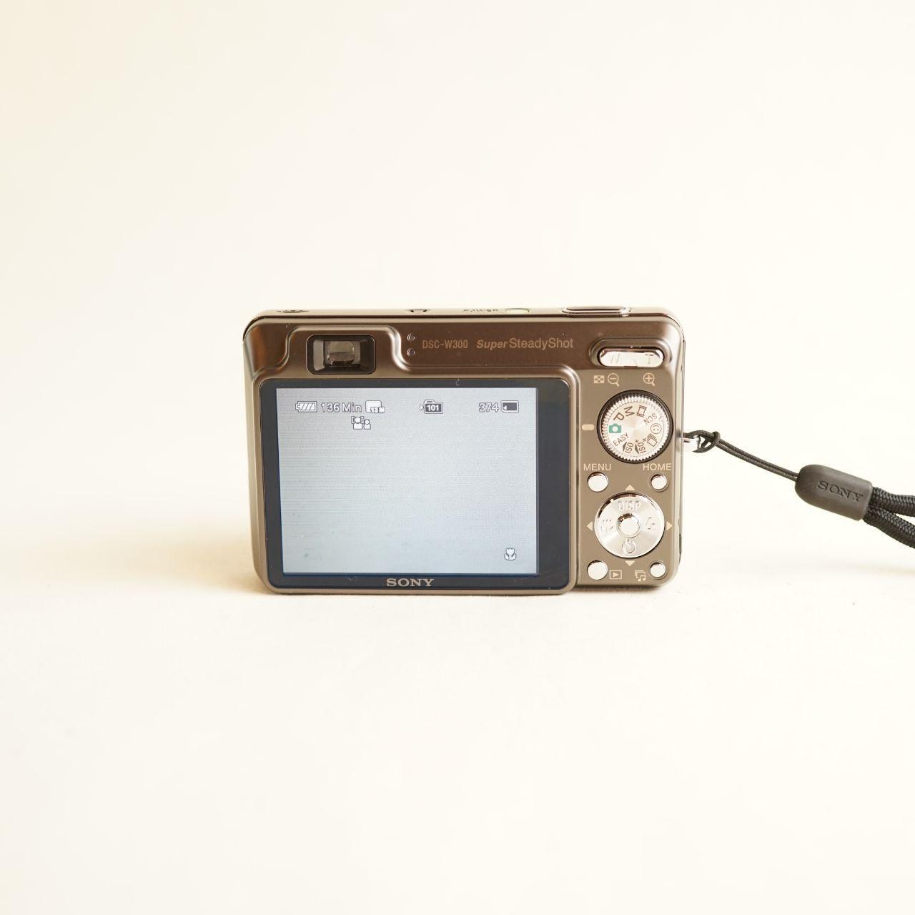 Sony Cyber-shot DSC-W300 Digital Camera | 13.6MP | Tested & Working | Silver